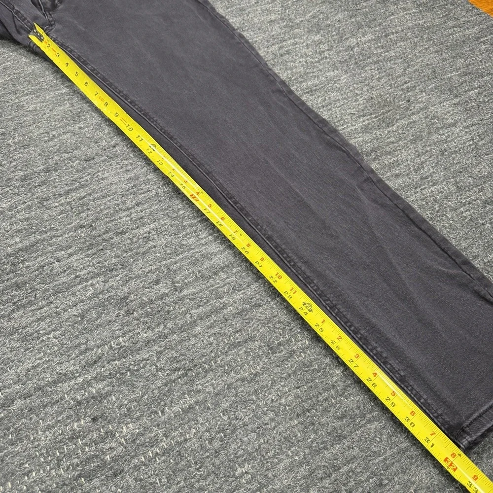 Marine Layer Pants Mens 34x32 5 Pocket Slim Straight Twill Casual Dark Gray